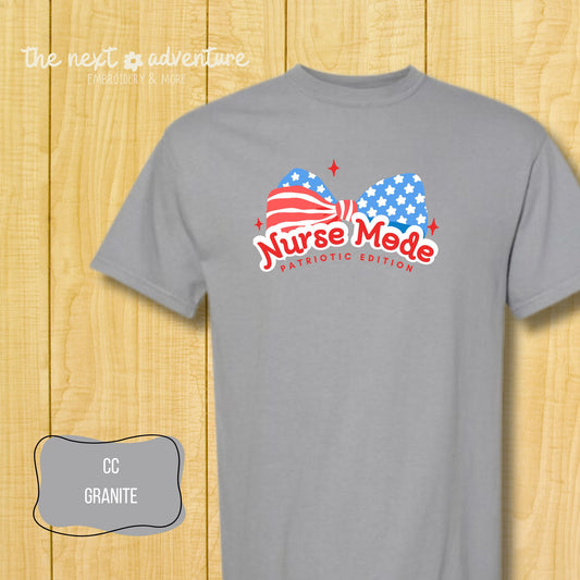 Nurse Mode – Patriotic Edition Comfort Colors Tee