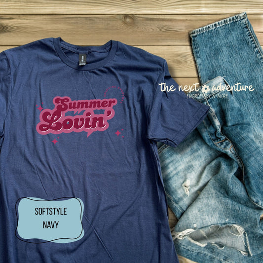 Summer Lovin' Retro Softstyle Tee