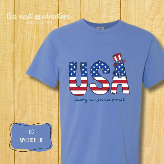 USA Comfort Colors Tee