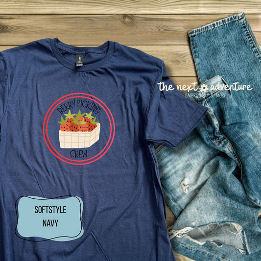 Berry Picking Crew Softstyle Tee