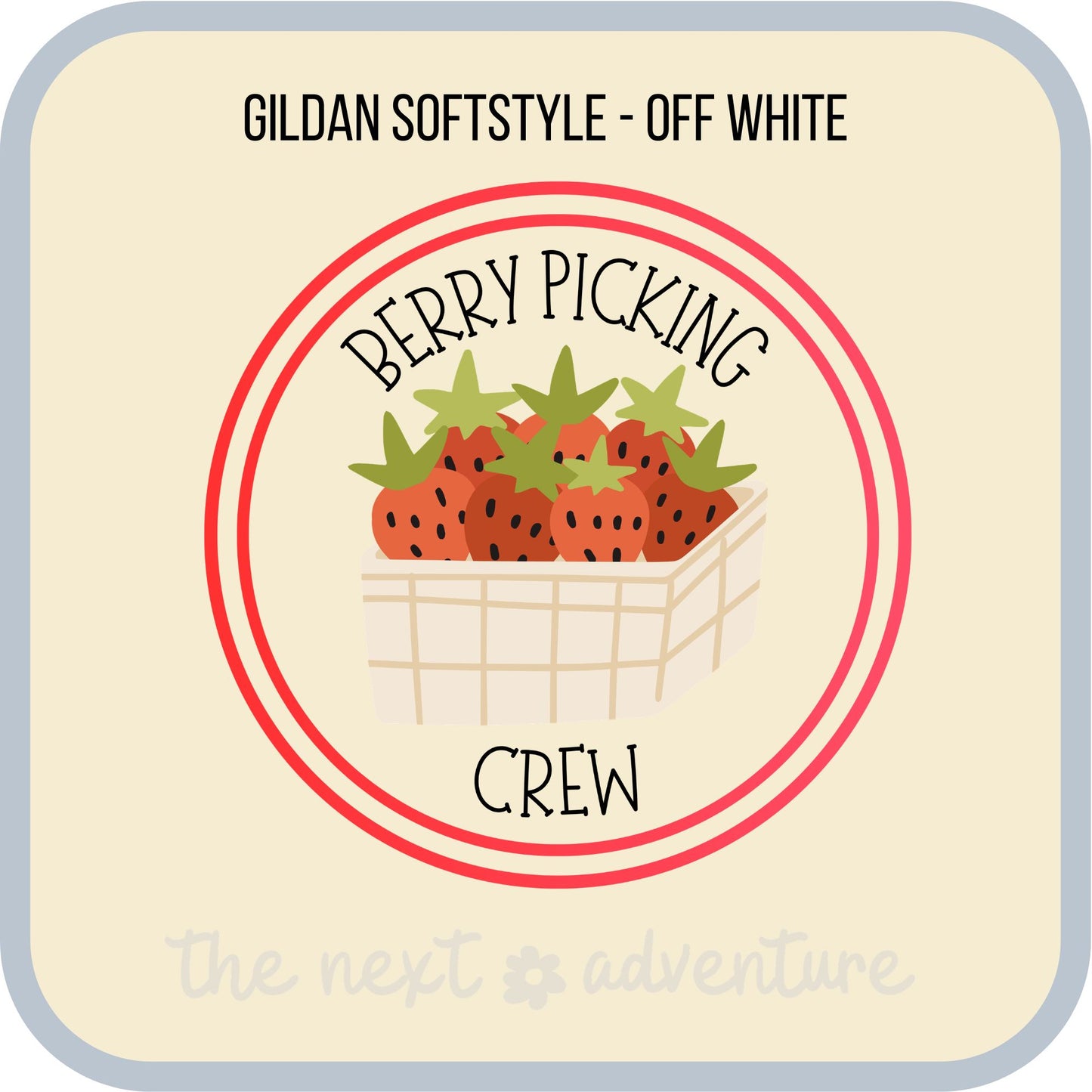Berry Picking Crew Softstyle Tee