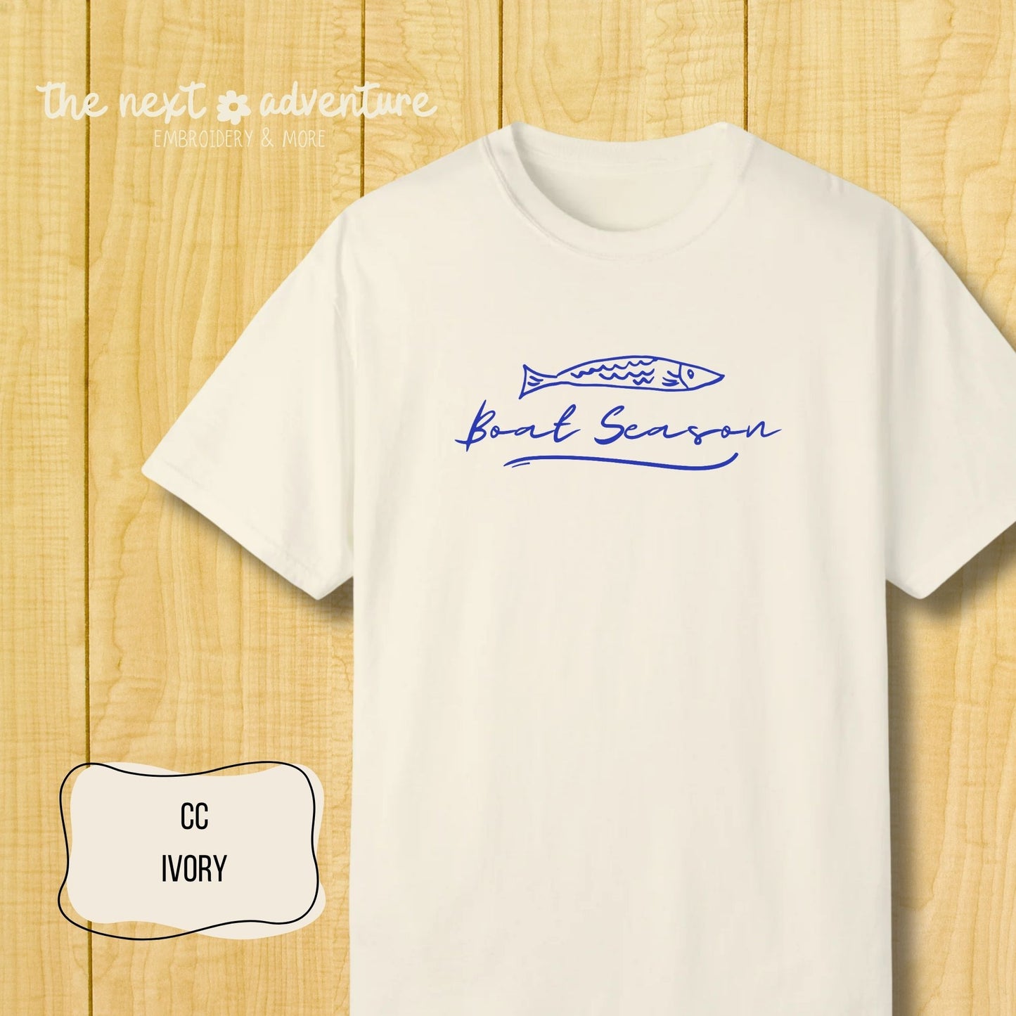 Boat Season Comfort Colors Tee