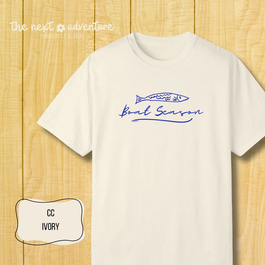 Boat Season Comfort Colors Tee