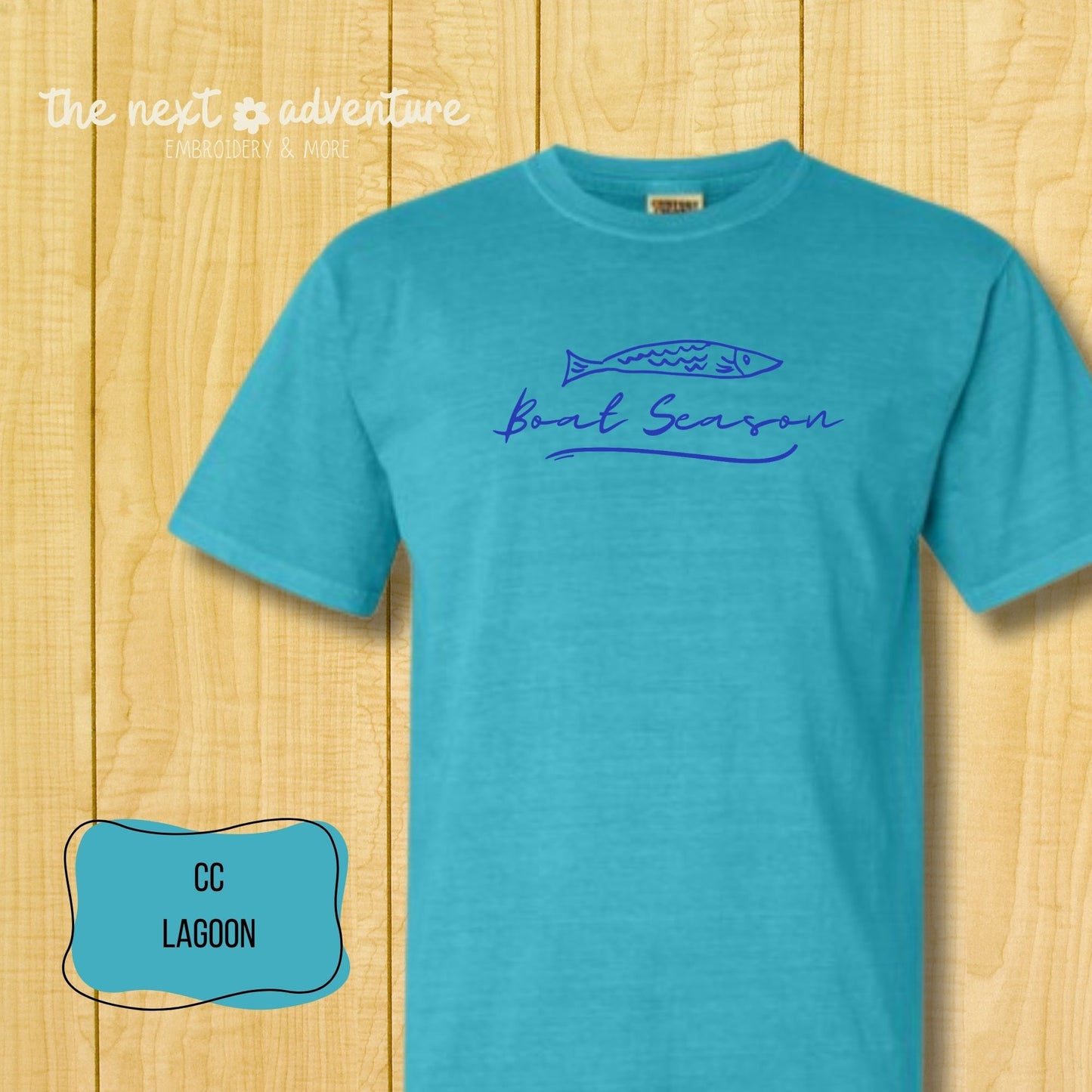 Boat Season Comfort Colors Tee