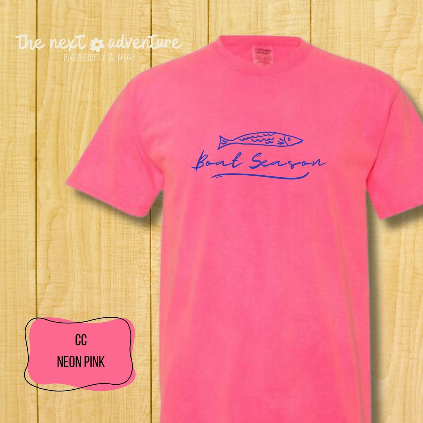 Boat Season Comfort Colors Tee