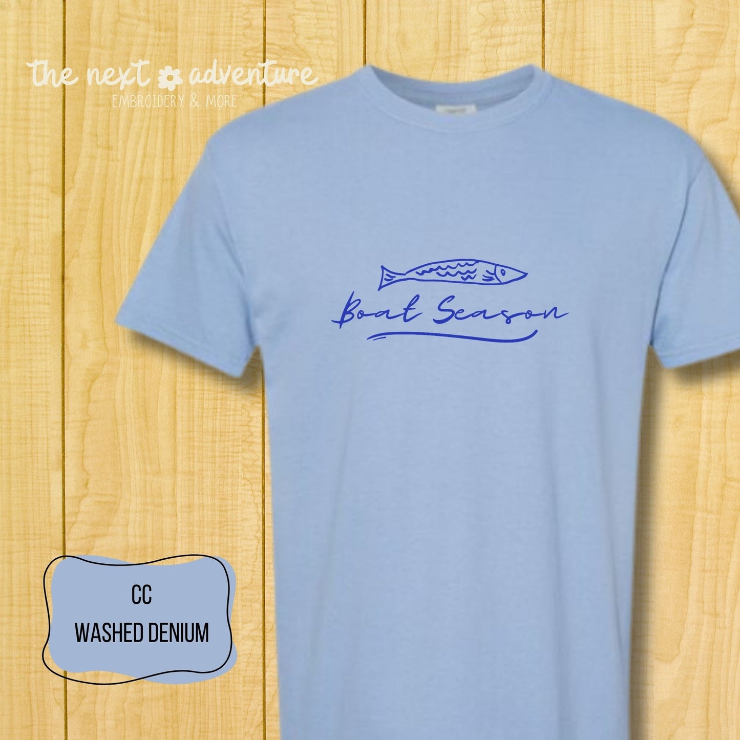 Boat Season Comfort Colors Tee