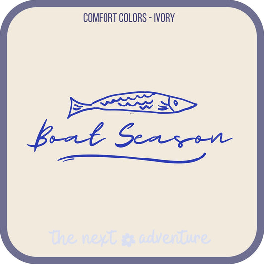 Boat Season Comfort Colors Tee