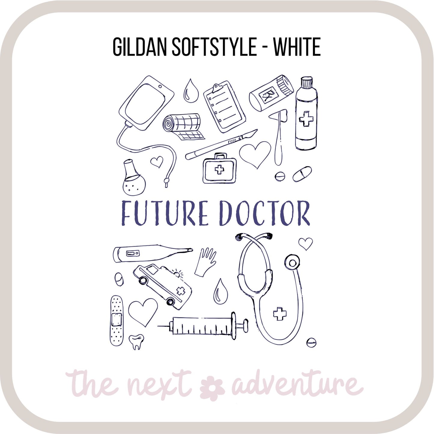 Future Doctor Essentials Softstyle Tee