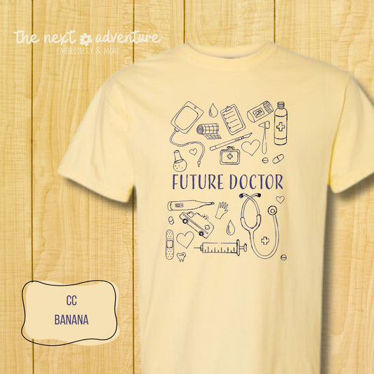 Future Doctor Essentials Comfort Colors Tee