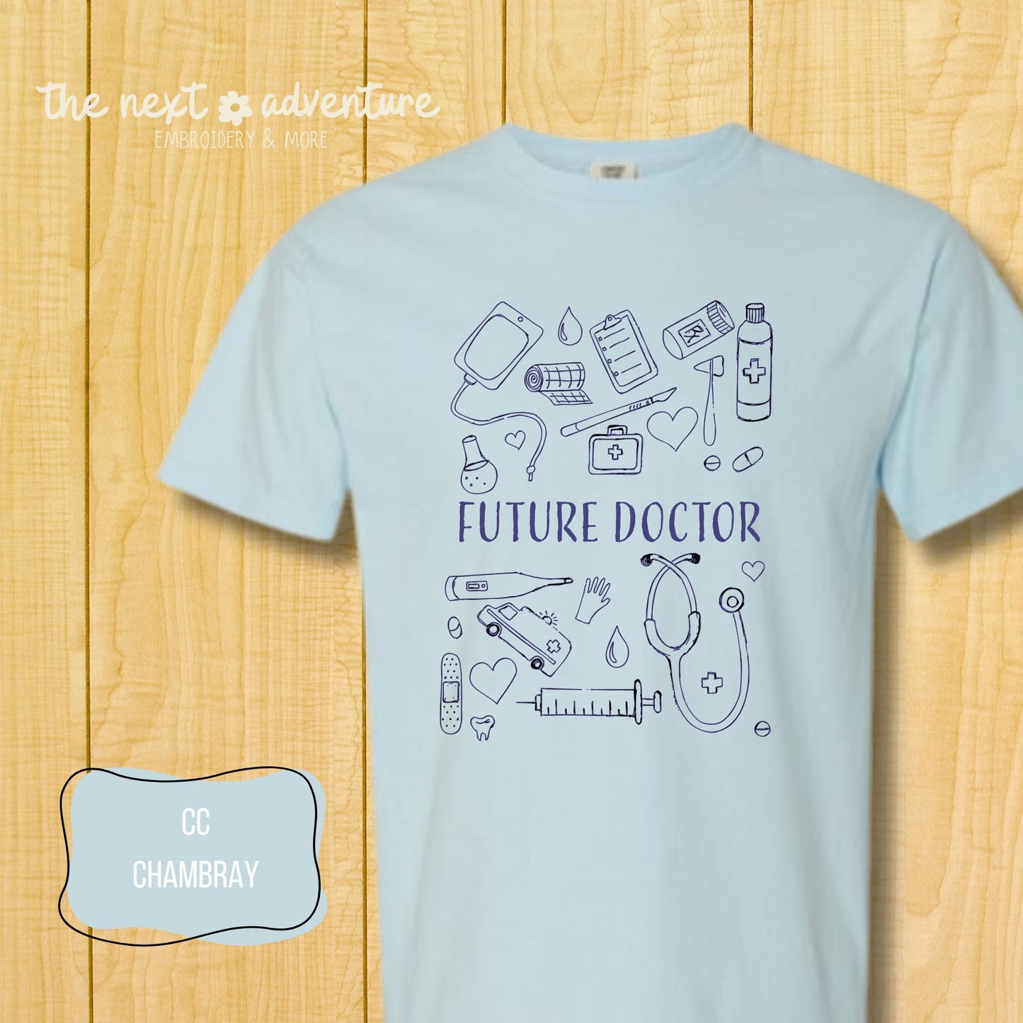 Future Doctor Essentials Comfort Colors Tee