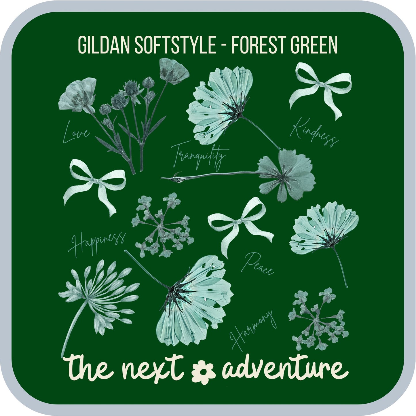 Harmony in Bloom Botanical Softstyle Tee (Copy)