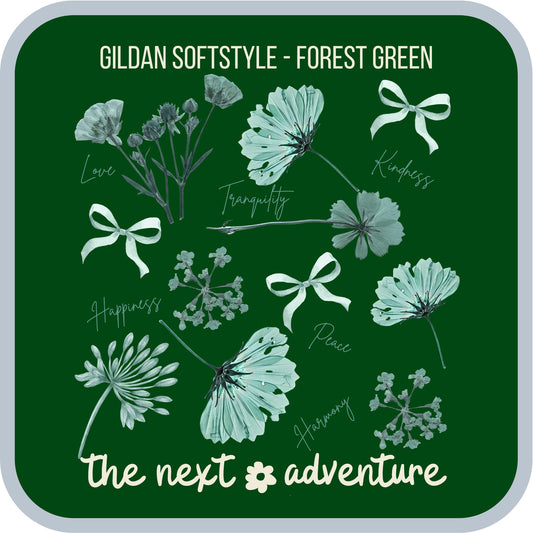 Harmony in Bloom Botanical Softstyle Tee (Copy)