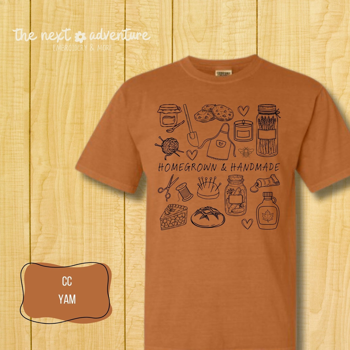Homegrown & Handmade Artisan Comfort Colors Tee