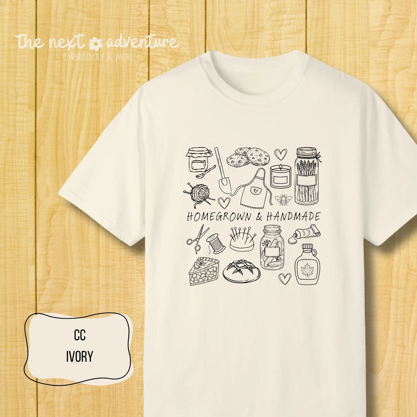 Homegrown & Handmade Artisan Comfort Colors Tee
