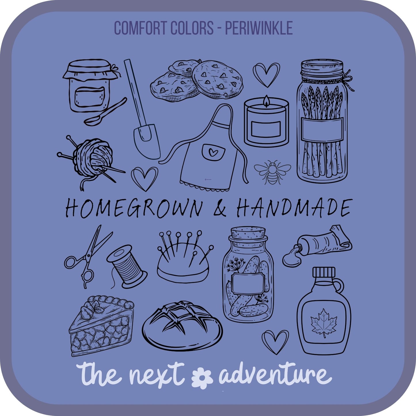 Homegrown & Handmade Artisan Comfort Colors Tee