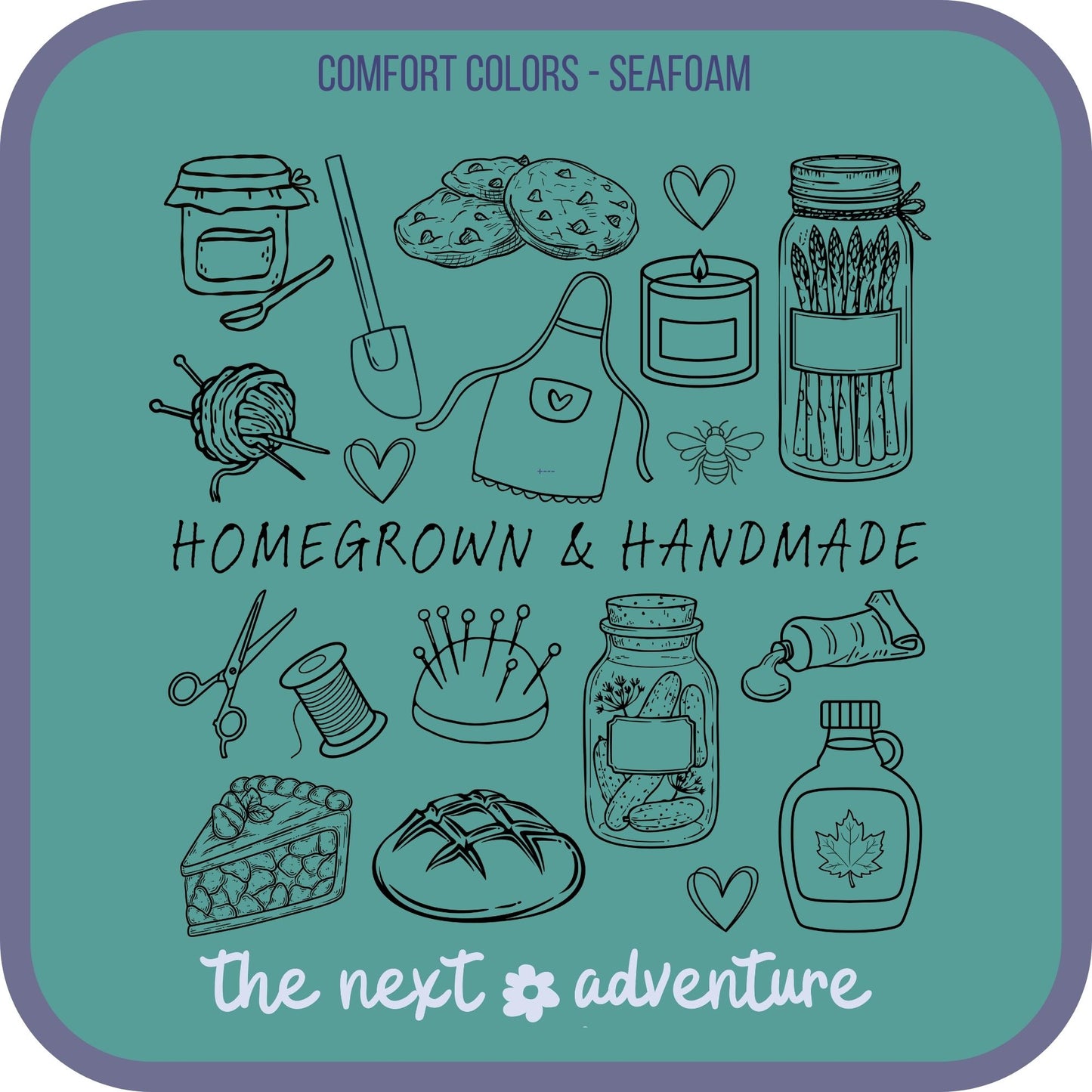 Homegrown & Handmade Artisan Comfort Colors Tee