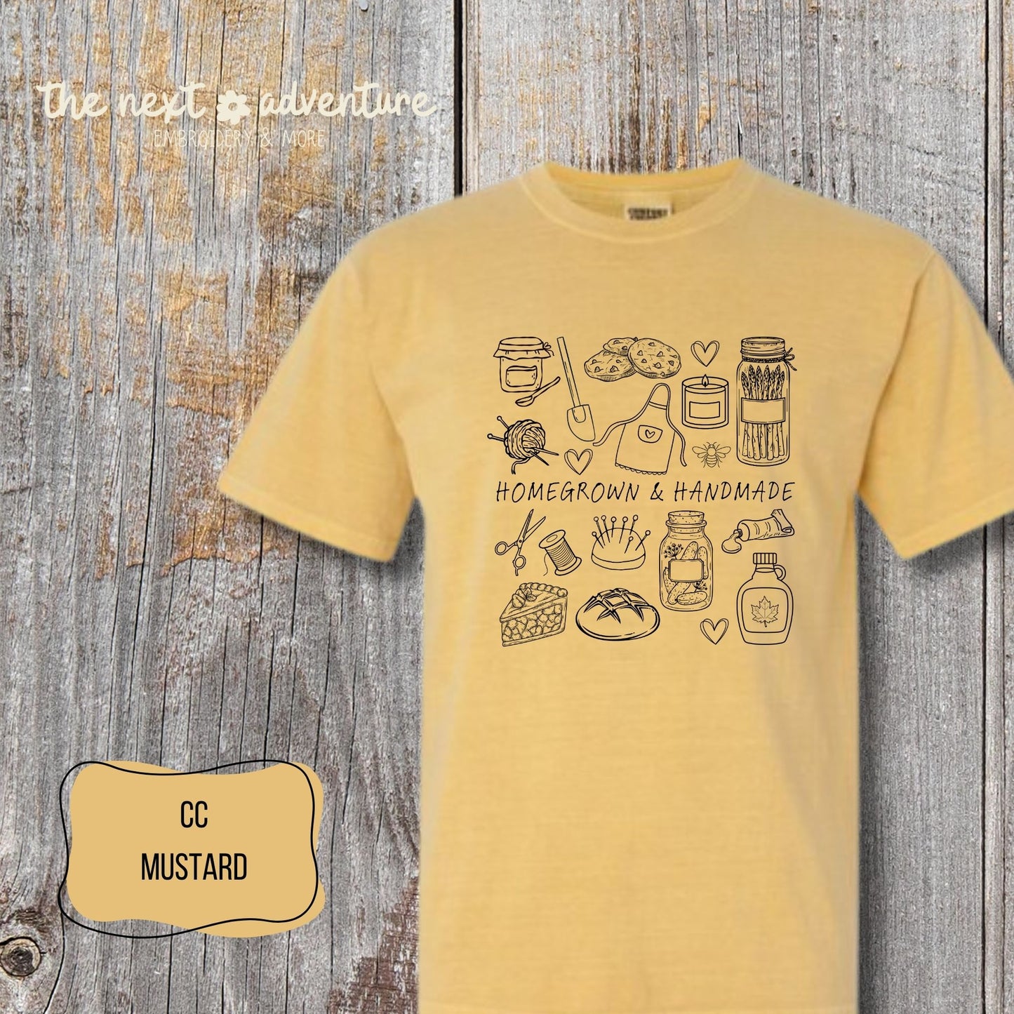 Homegrown & Handmade Artisan Comfort Colors Tee