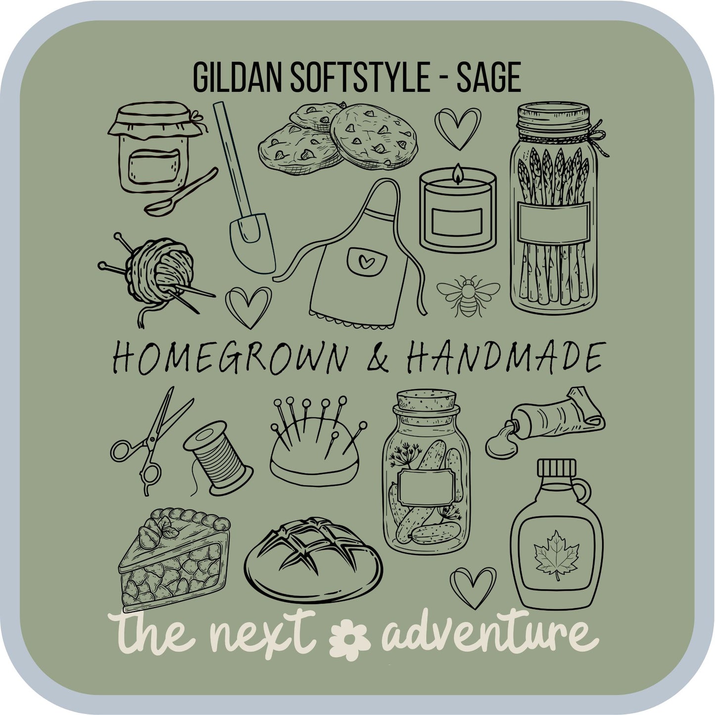 Homegrown & Handmade Artisan Softstyle Tee