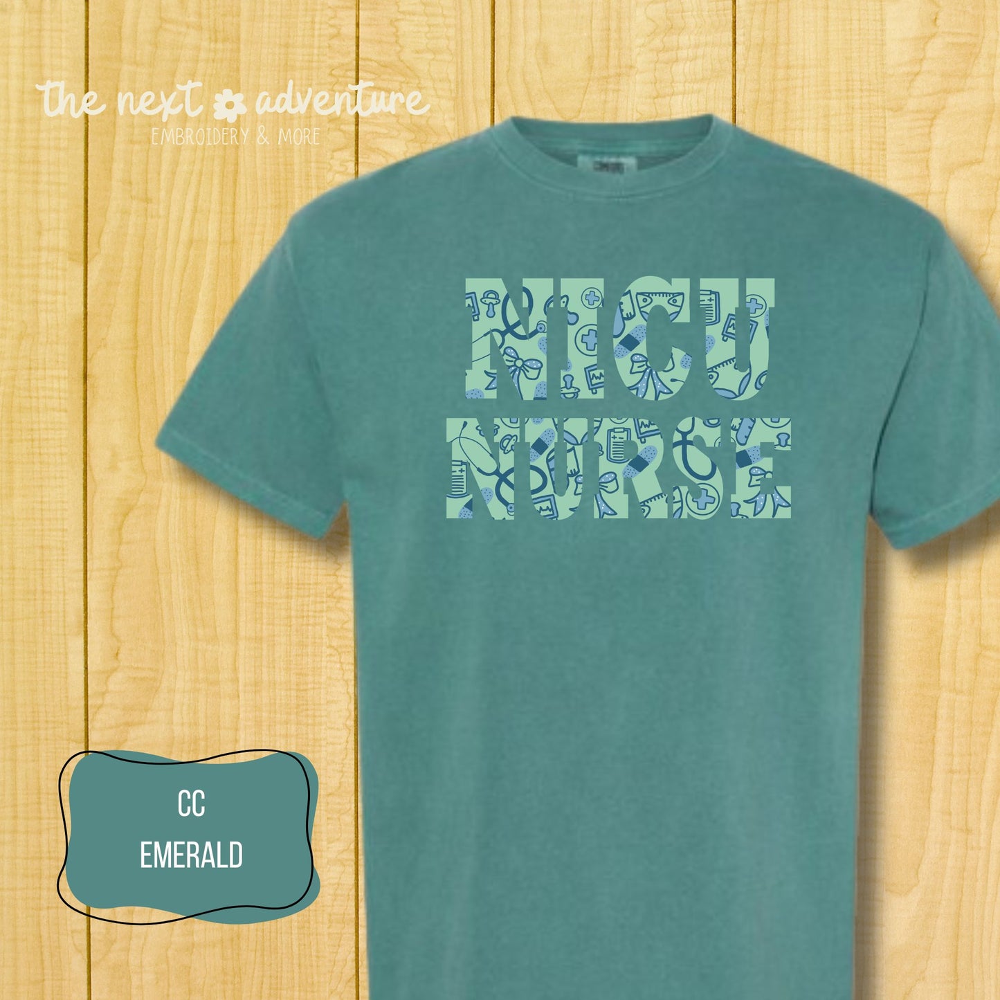 NICU Nurse Comfort Colors Tee