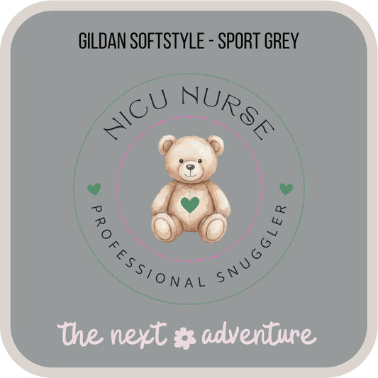 NICU Nurse • Professional Snuggler Softstyle Tee