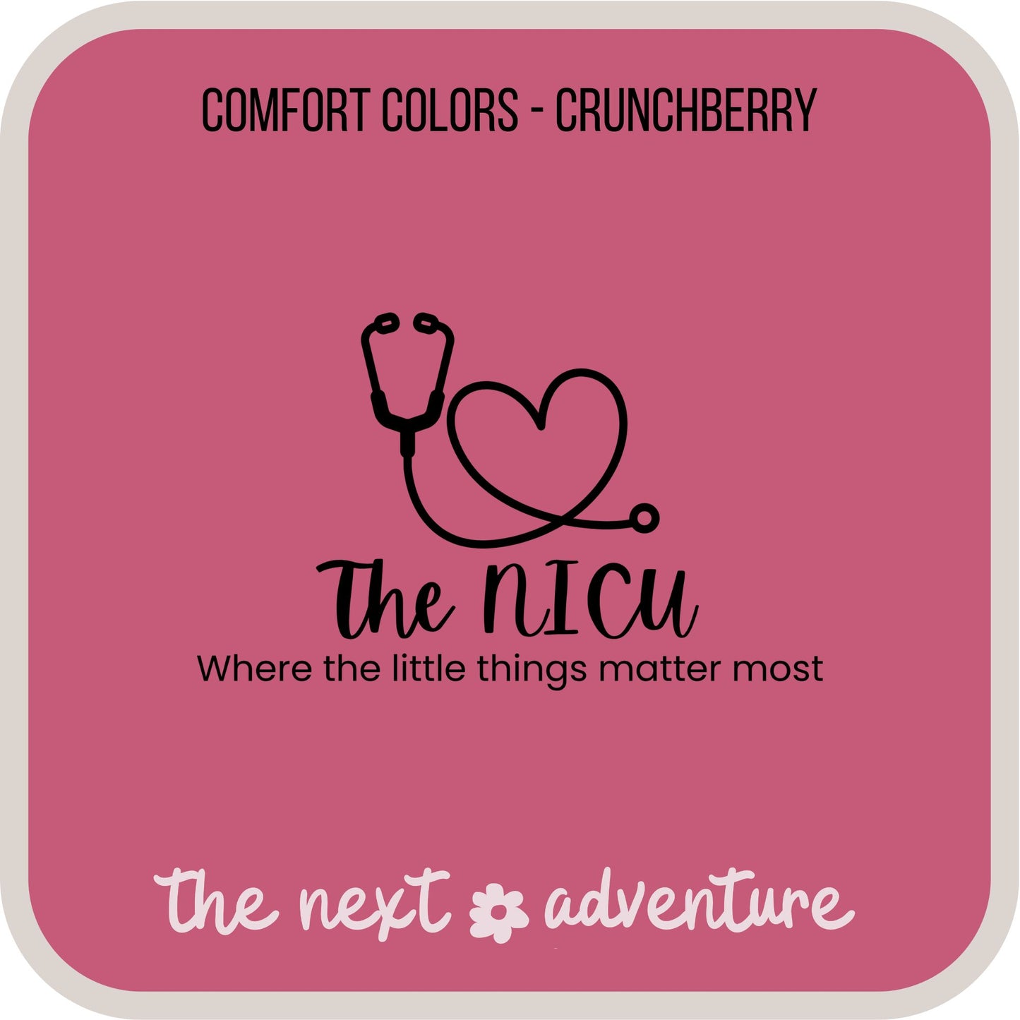 The NICU — Little Things Matter Comfort Colors Tee