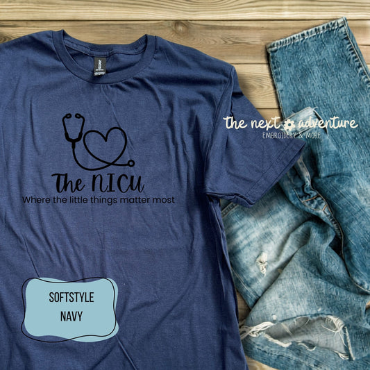 The NICU — Little Things Matter Softstyle Tee