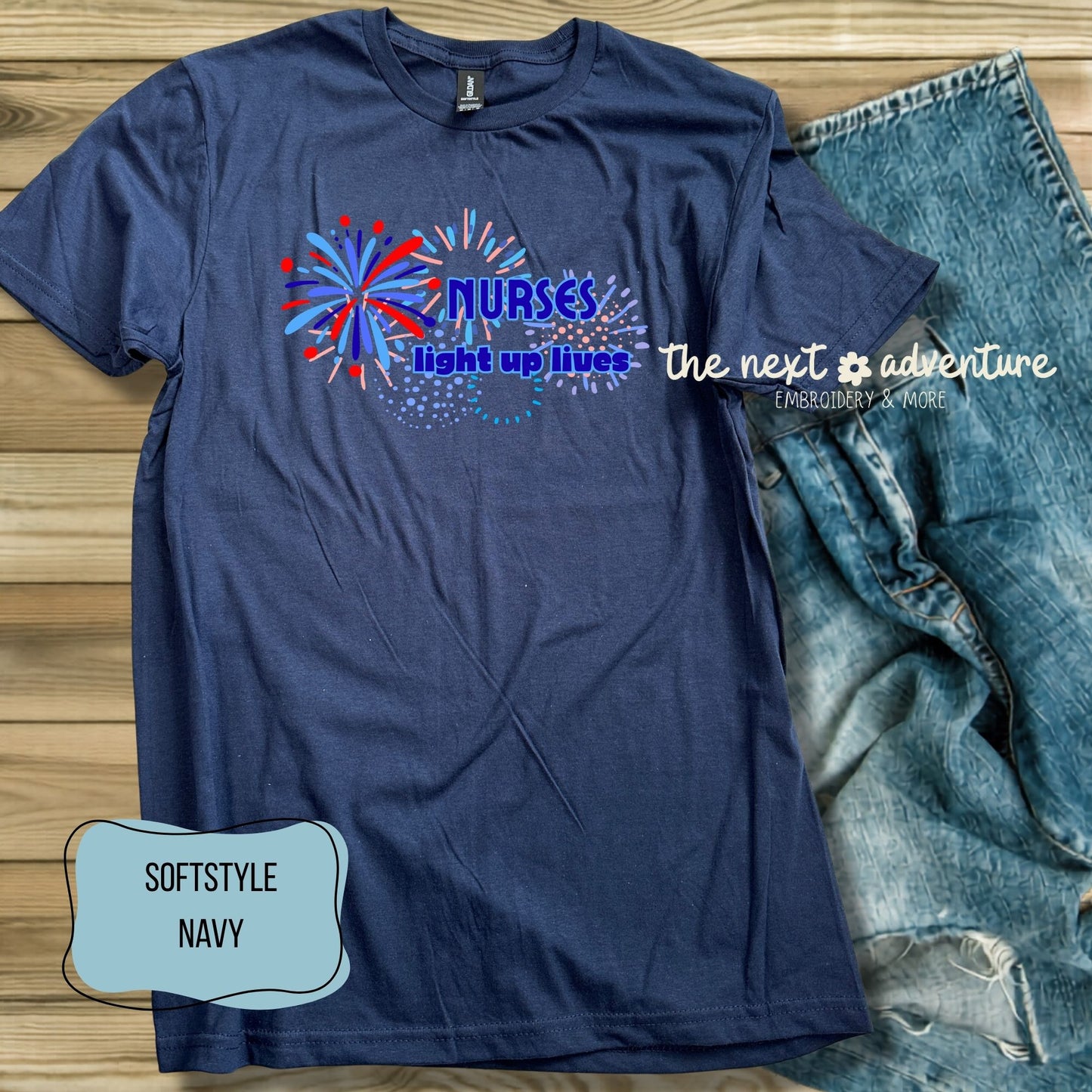 Nurses Light Up Lives Softstyle Tee
