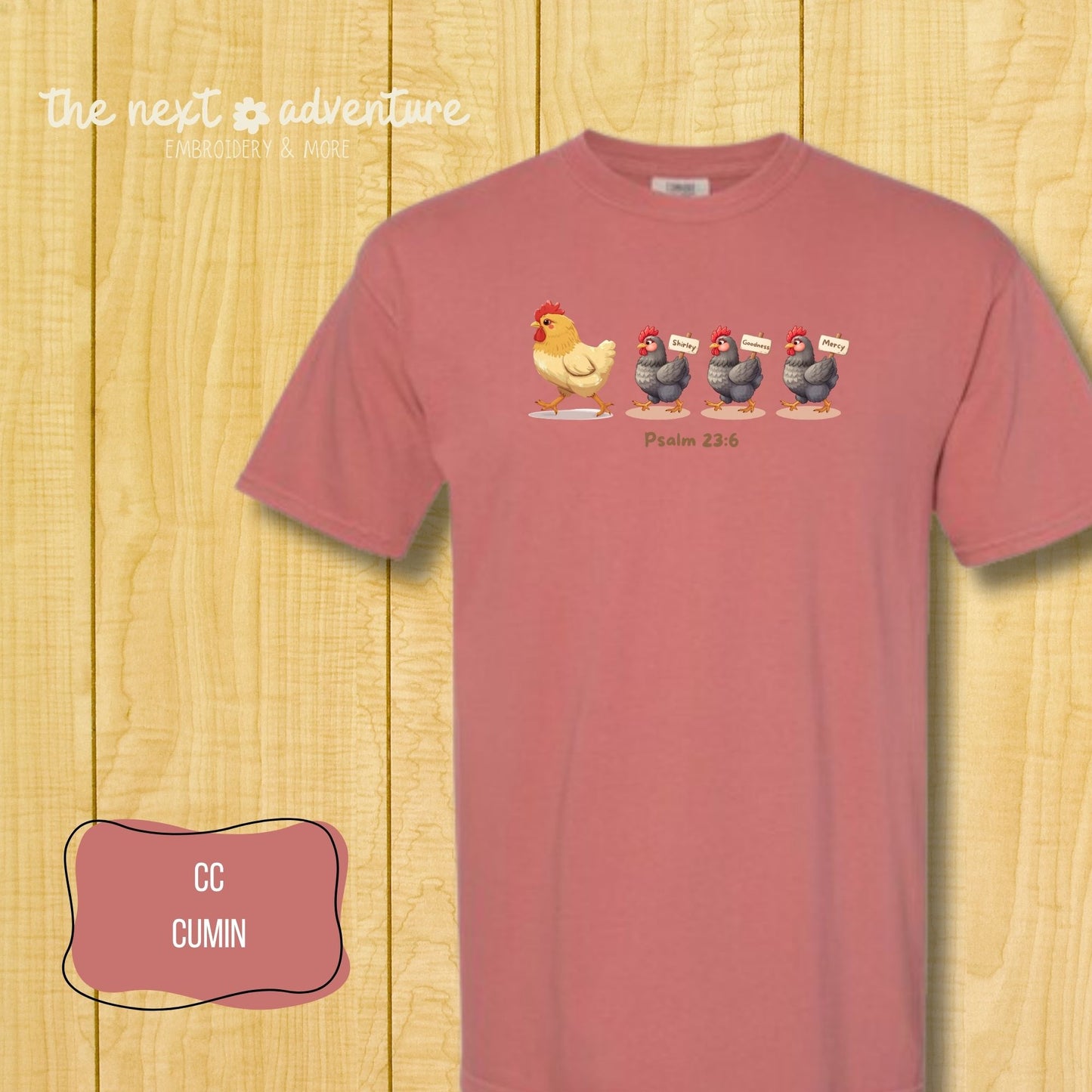 Shirley Goodness & Mercy Comfort Colors Tee