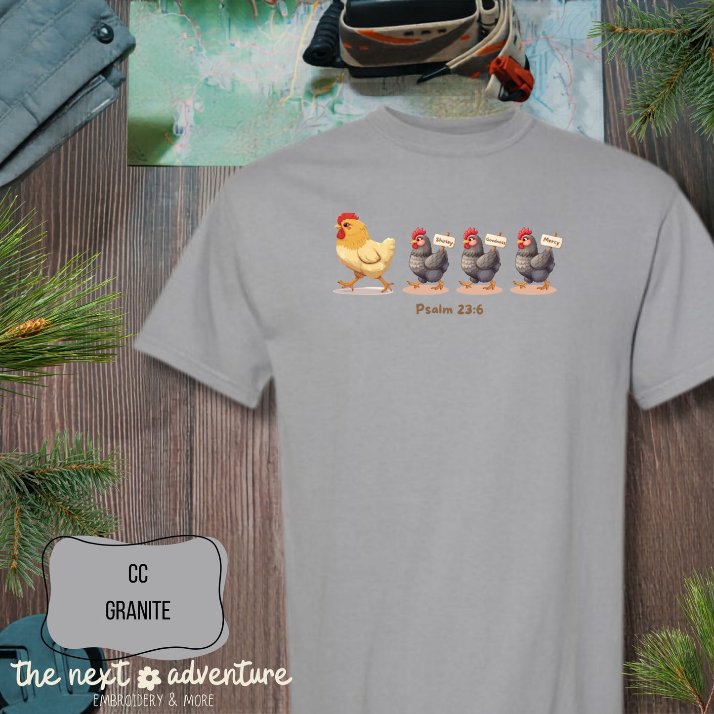Shirley Goodness & Mercy Comfort Colors Tee