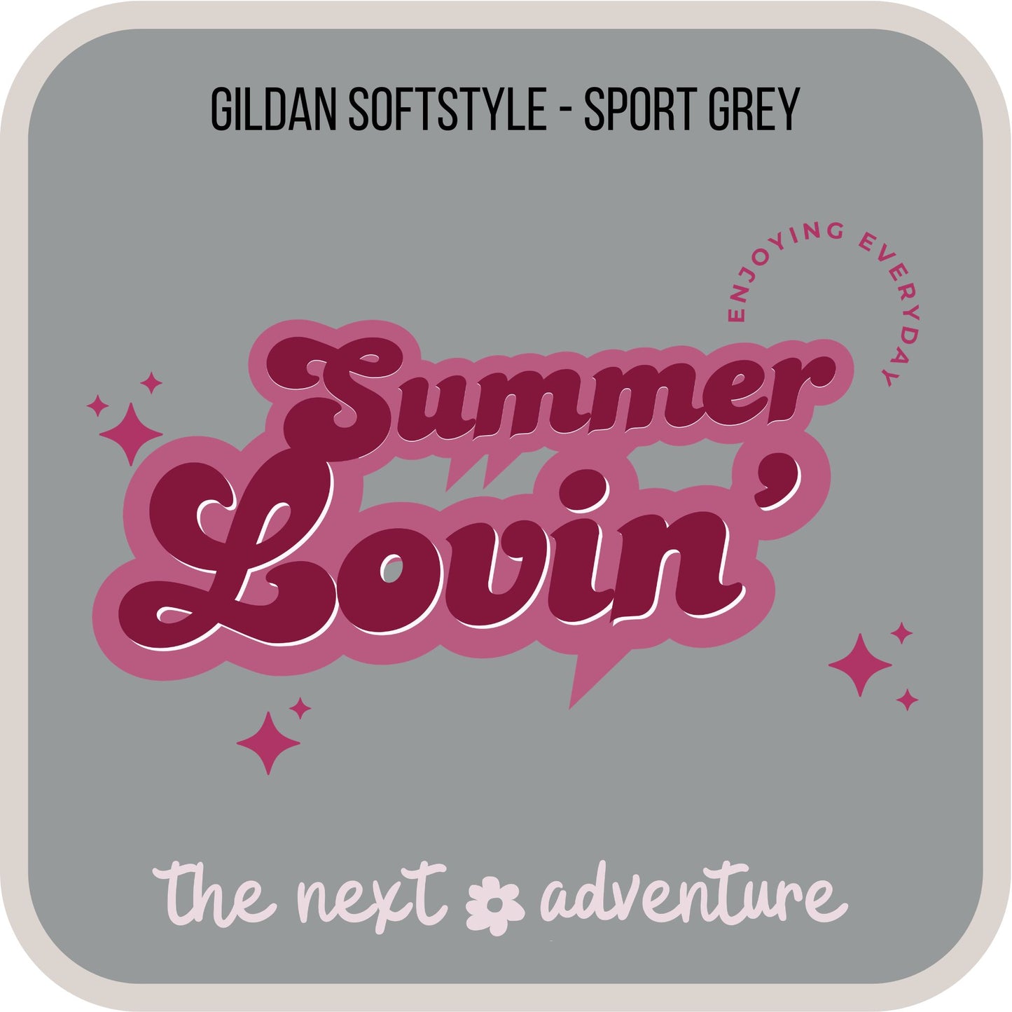 Summer Lovin' Retro Softstyle Tee