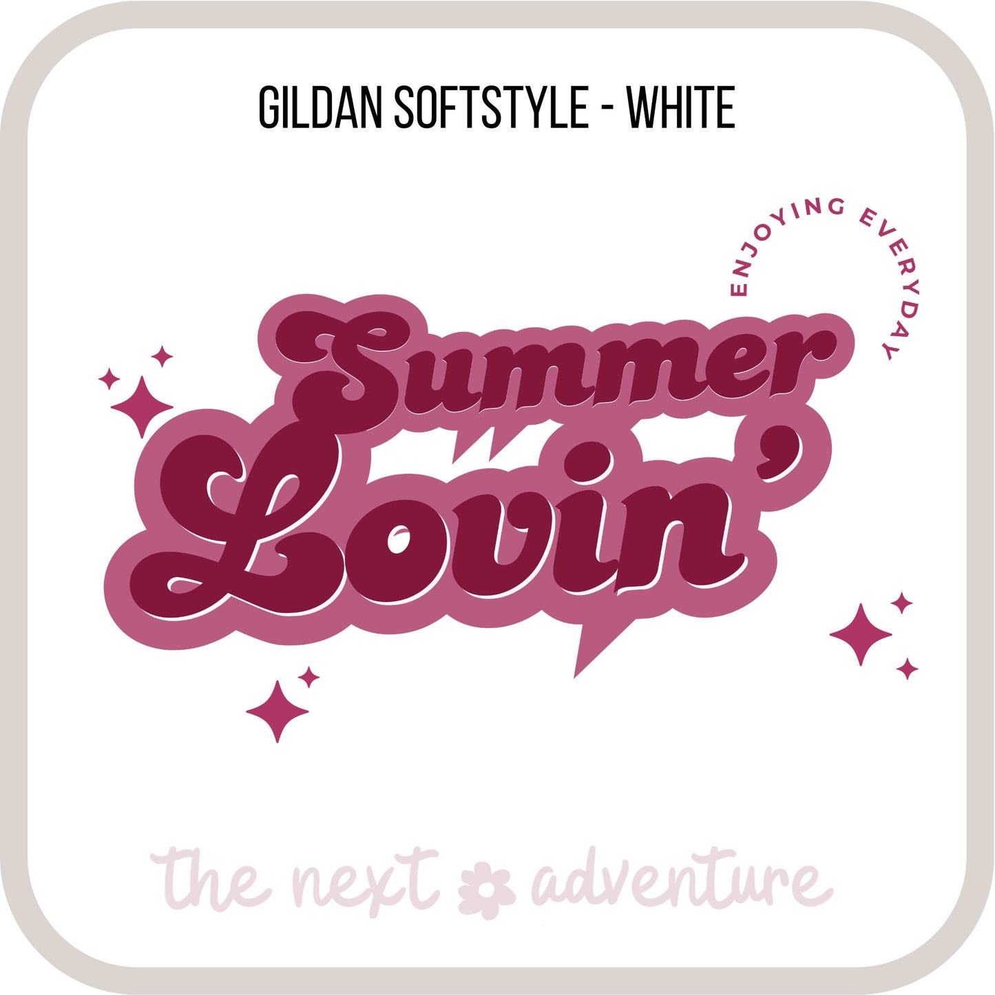 Summer Lovin' Retro Softstyle Tee
