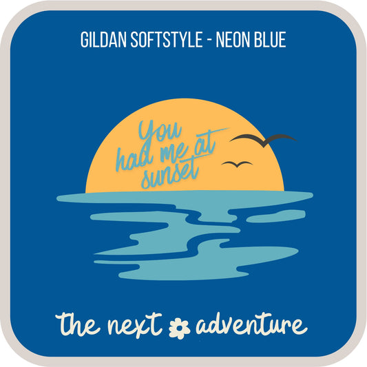 You Had Me at Sunset Softstyle Tee