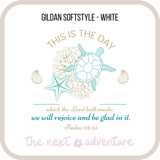 This Is the Day Sea Life Softstyle Tee