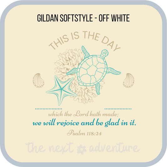 This Is the Day Sea Life Softstyle Tee