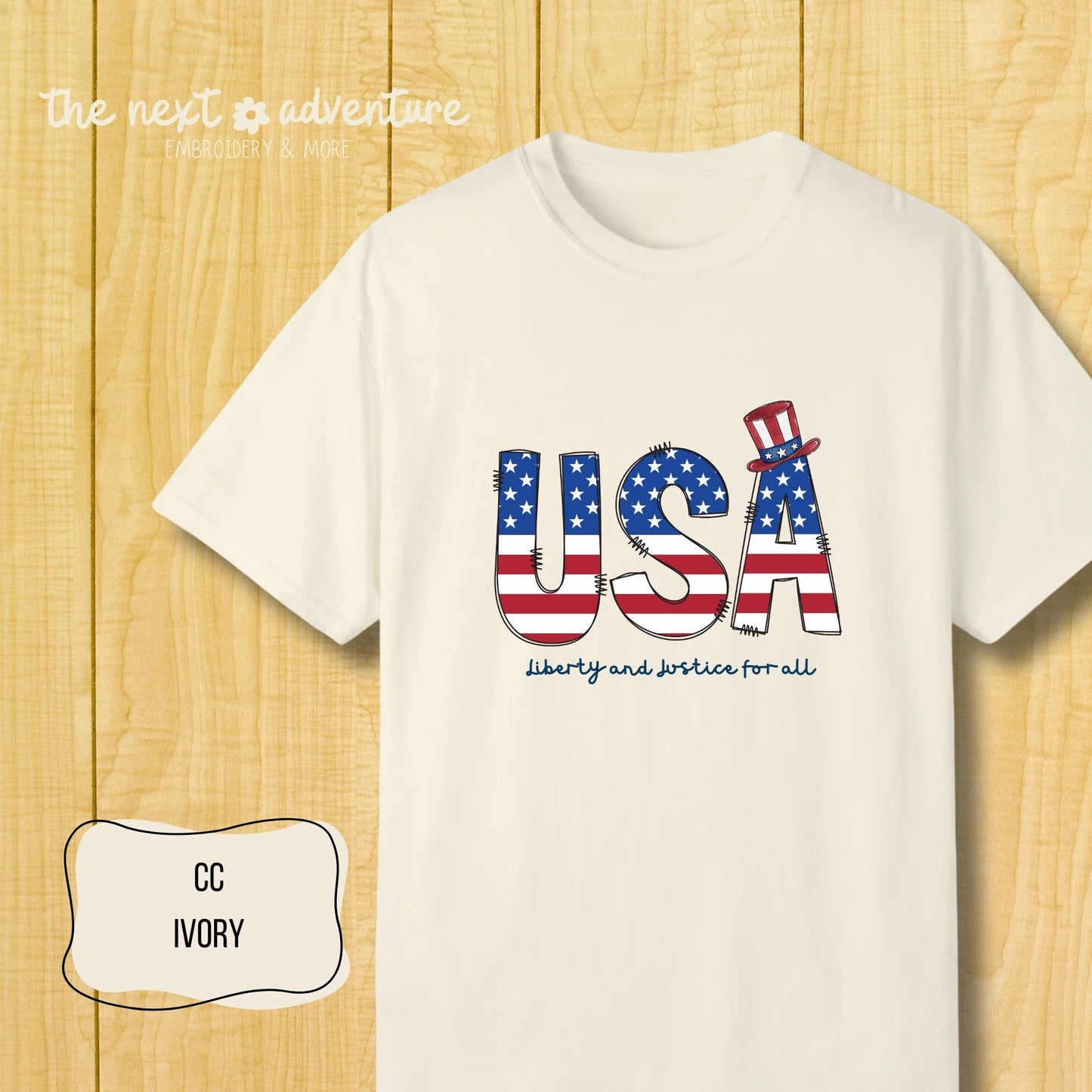 USA Comfort Colors Tee
