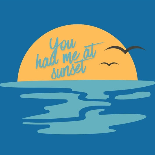 You Had Me at Sunset Comfort Colors Tee